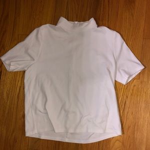 Topshop mock neck shirt